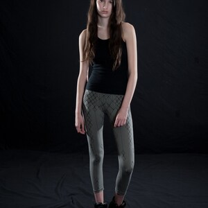 LEGGINGS leggings for women, cotton, lycra, yoga leggings by littleKING Designs image 3