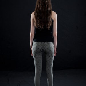 LEGGINGS leggings for women, cotton, lycra, yoga leggings by littleKING Designs image 4