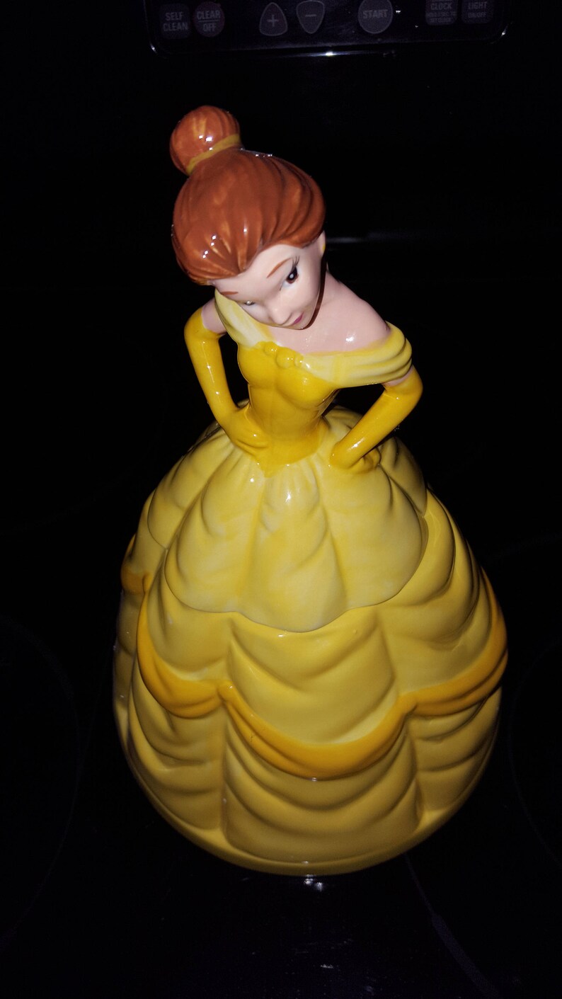 Beauty and the Beast Belle Cookie Jar by Vandor Etsy