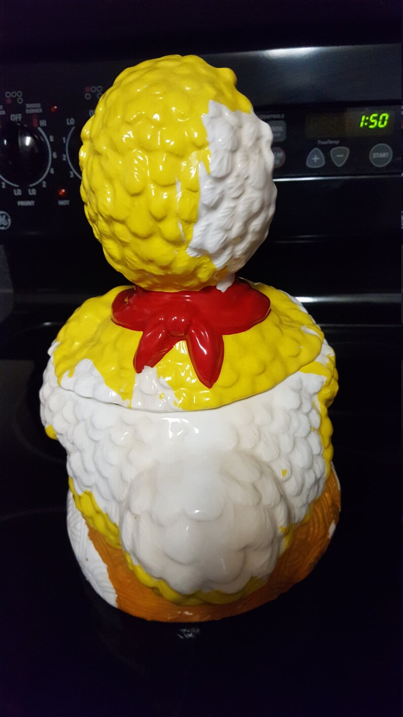Older Big Bird Cookie Jar Etsy