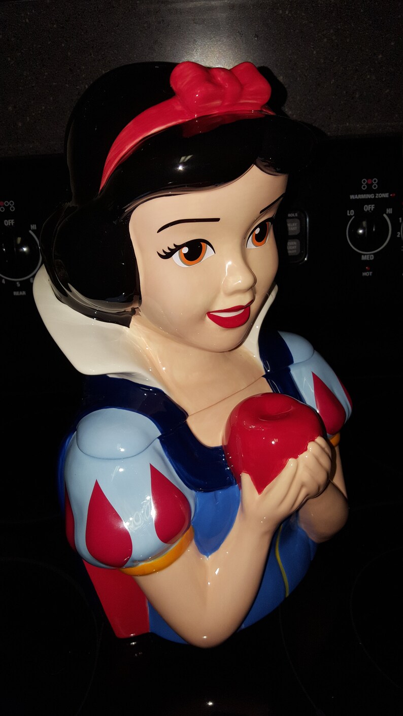 Disney Snow White Cookie Jar By Vandor Etsy