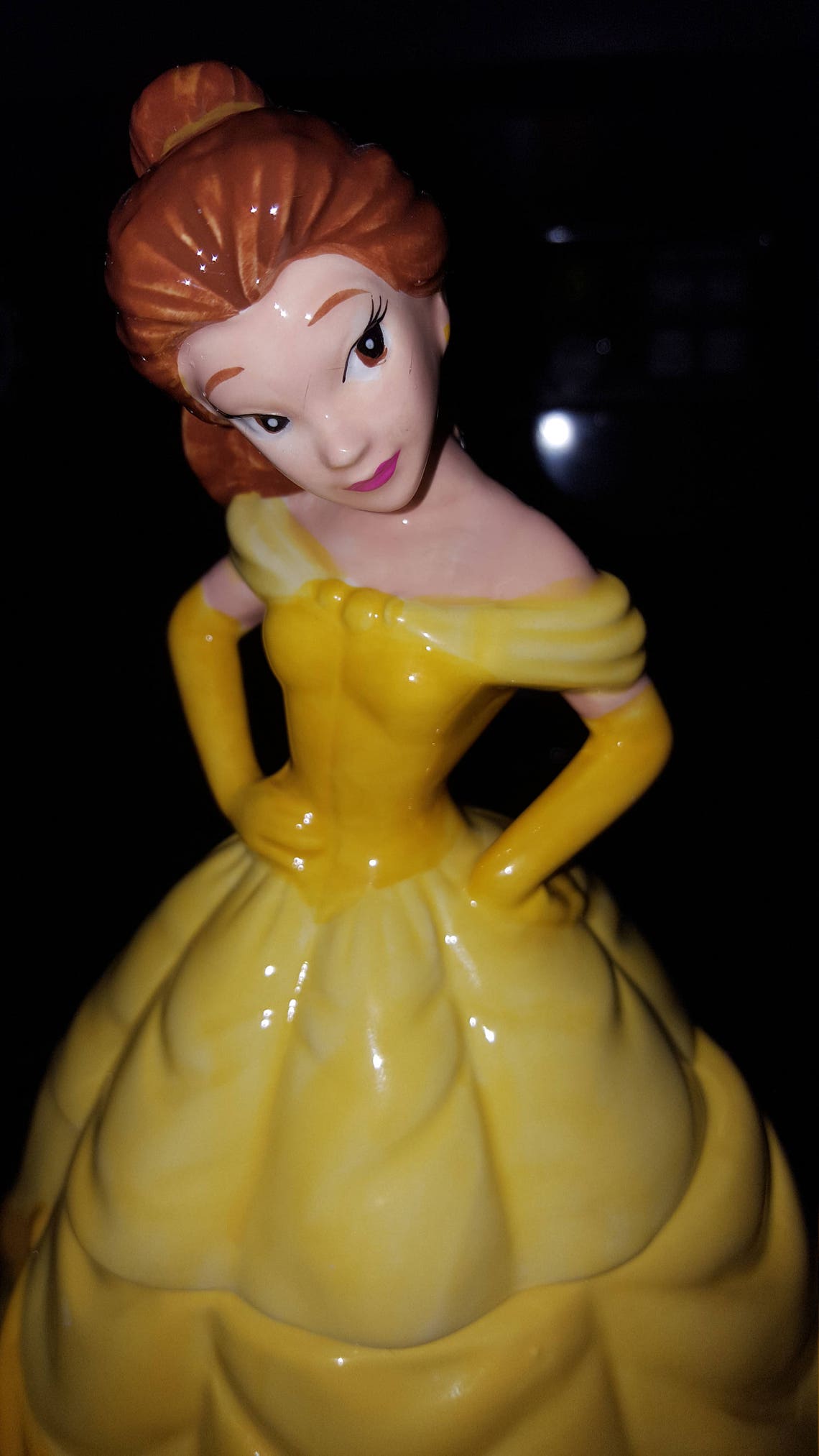 Beauty And The Beast Belle Cookie Jar By Vandor Etsy