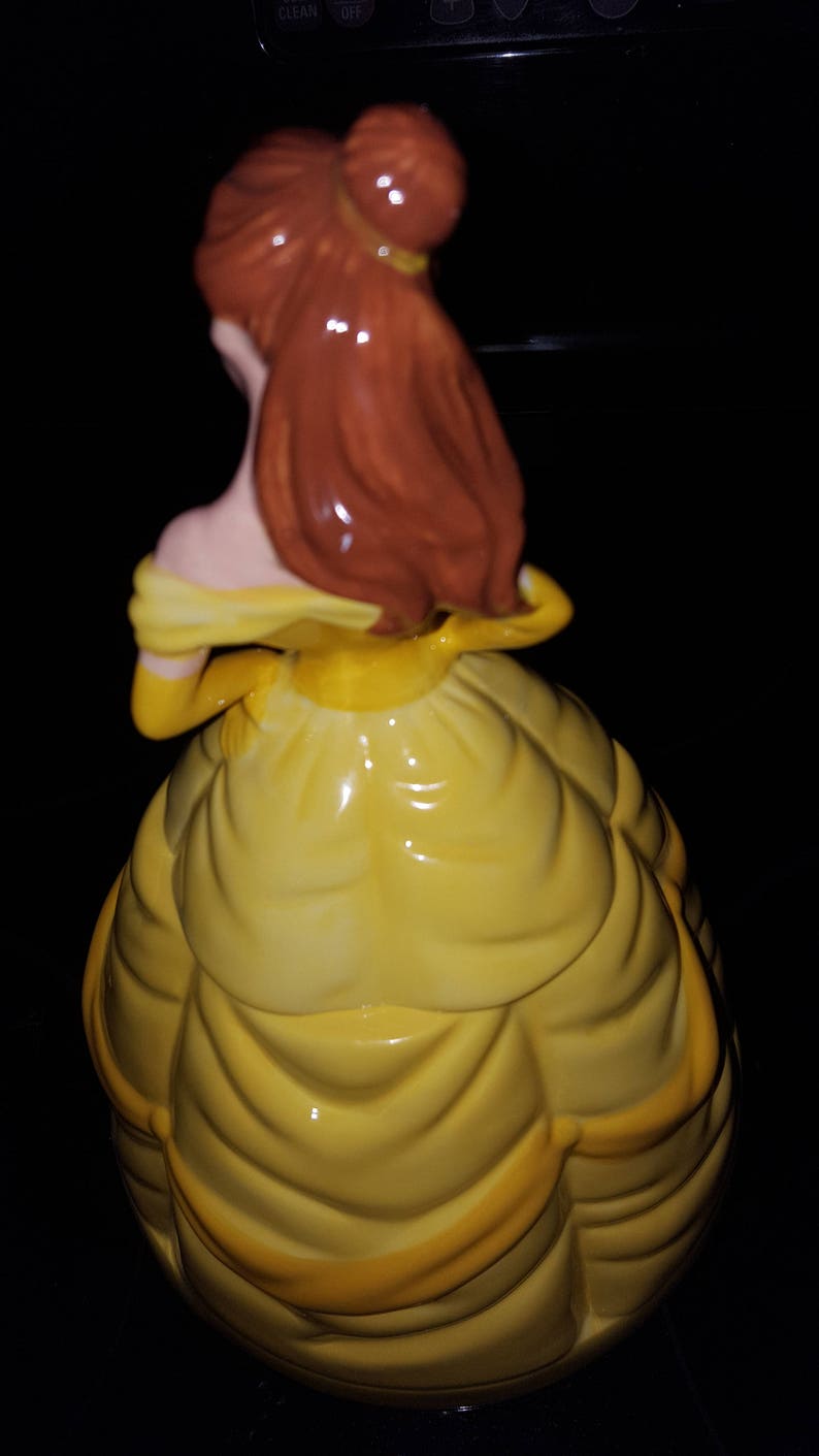 Beauty and the Beast Belle Cookie Jar by Vandor Etsy