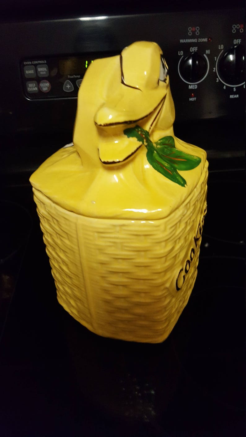 Mccoy Two Face Duck Cookie Jar - Etsy