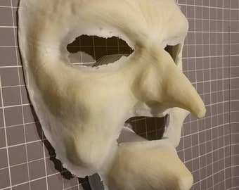Witch full face prosthetic (slip latex)