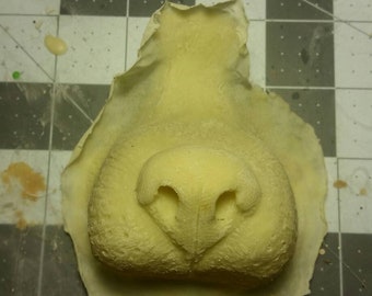 Fox nose prosthetic (slip latex)