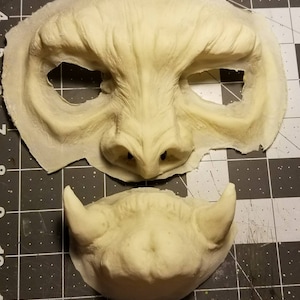 Beast Face prosthetics V2 (slip latex)