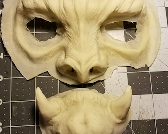 Beast Face Prothetik V2 (Schlupflatex)