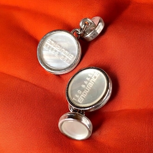 Ted Baker mini cufflinks cufflinks metal cufflinks Ted Bacer Endurance - mother of pearl cuff 15 mm mother of pearl button blouse shirt