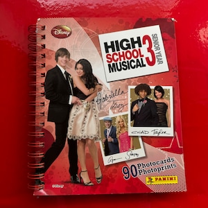 High School Musical 3 Photocards Set + Album Panini - Deutsche Sprache - 50 St Sammelkarten Disney High School Musical 3 Senior Year
