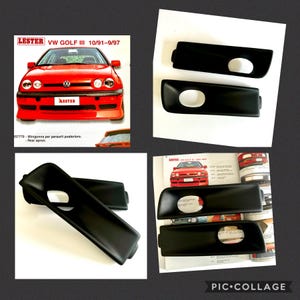 2pcs Golf 3 new air intakes above next to indicator light VW Golf III + Vento Air Intake, VW Golf Grill, Volkswagen Tuning Golf 3 Spoiler insert