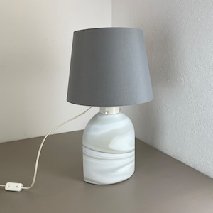 Original &quot;Carrara Series“ Glass Table Light by Peill & Putzler, Germany, 1970s