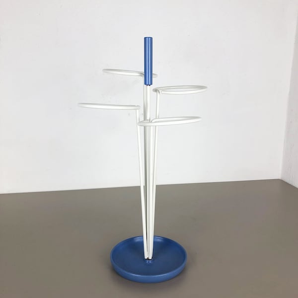 original 1960s  german minimalist POP Art umbrella stand Schirmständer | midcentury modern STILNOVO | danish modern art deco