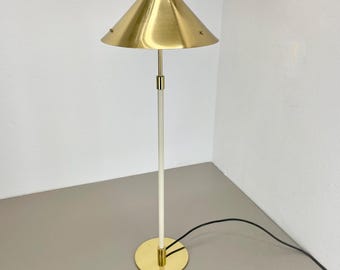 Original Modernist large 72cm brass Table Light by ANTA Leuchten, Germany, 1980s Sputnik Space age | midcentury modern