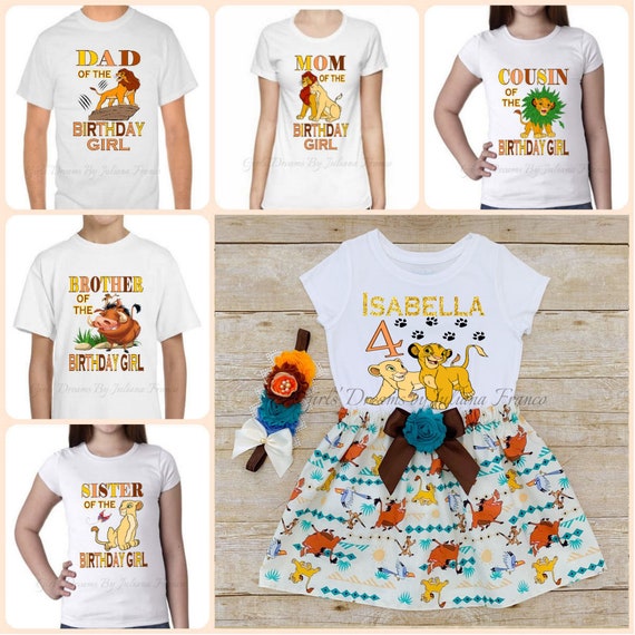 lion king family shirts