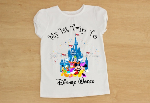 my first trip to disney world shirt