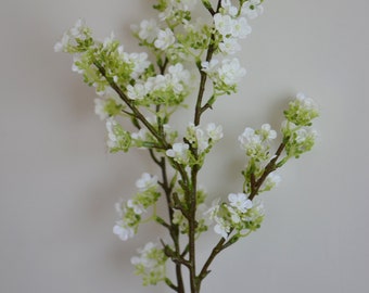 Silk Small White Flowers White Fillers faux Small White Flowers Floral Arrangement Fillers