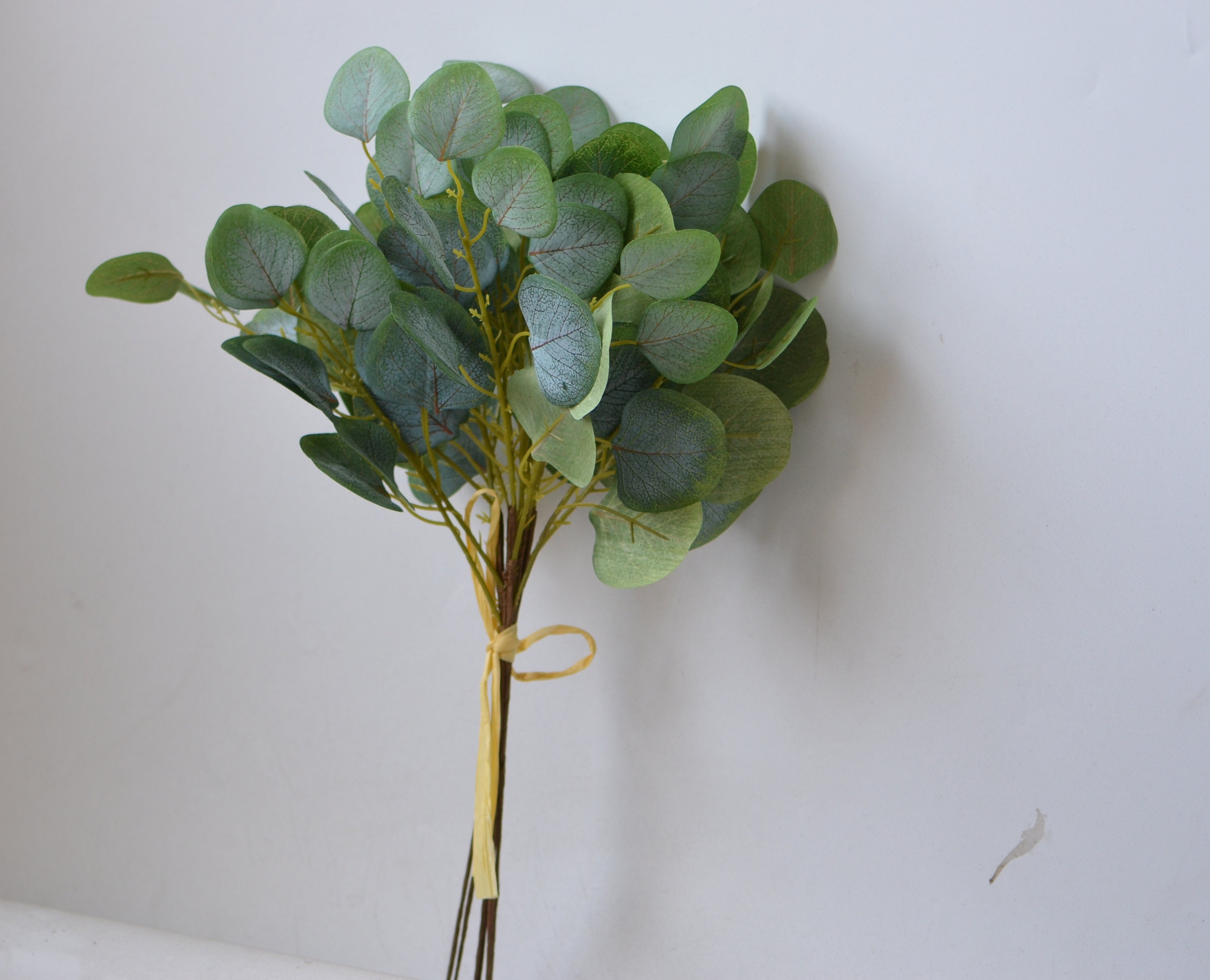 Silk Eucalyptus Bundles Artificial Eucalyptus Leaves Vintage Etsy