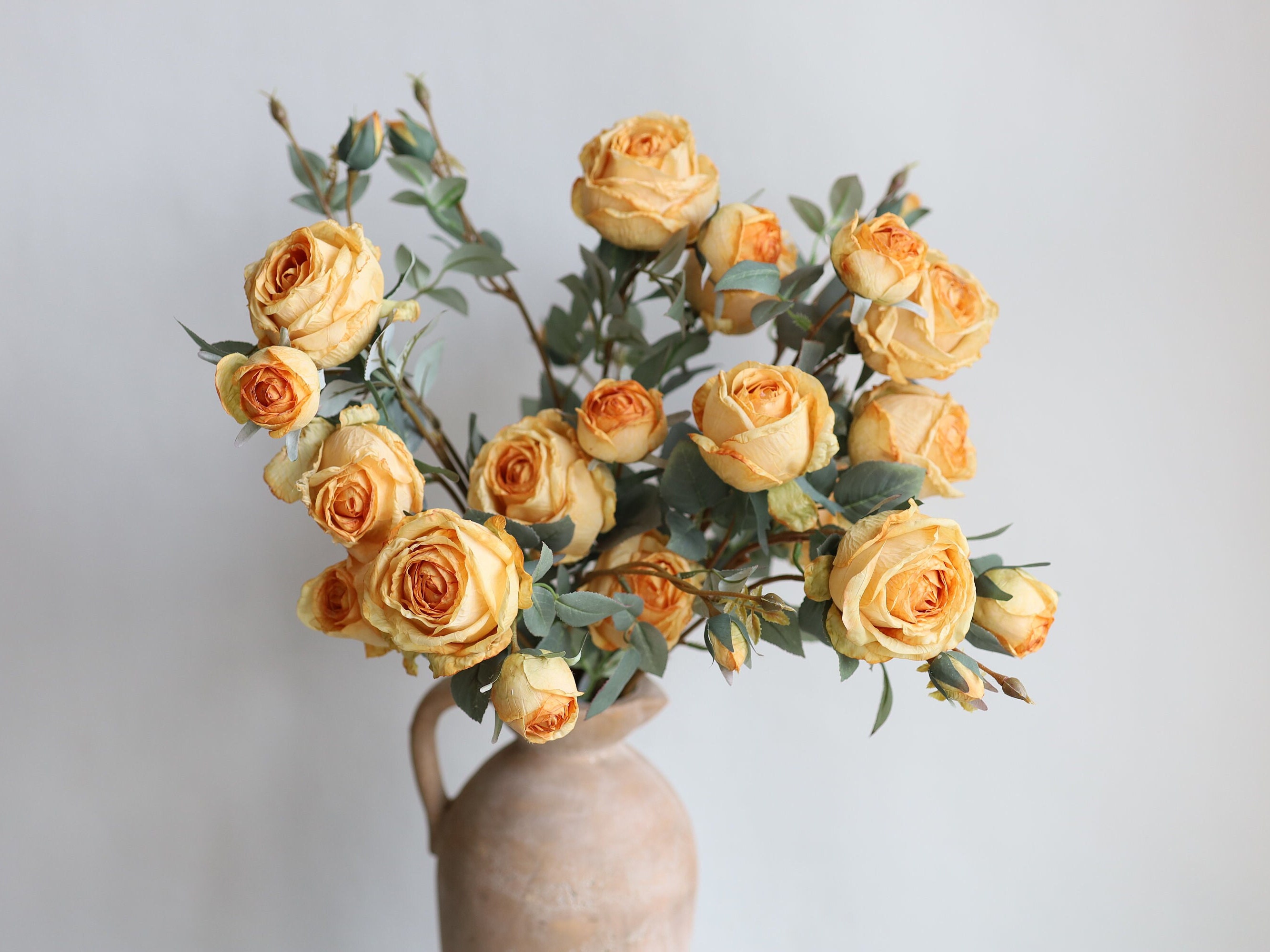Yellow Dry Roses 23