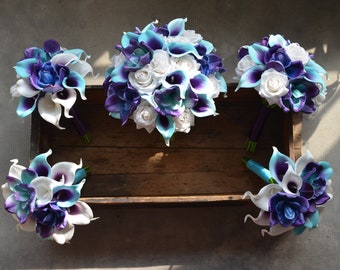 Blue Purple Wedding | Etsy