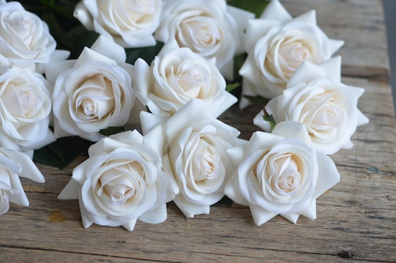40 Fiori Artificiali Misti In Seta E Plastica - Rose, Crisantemi, Margherite 4-8 Cm Per Decorazioni Fai Da Te, Matrimoni, Casa