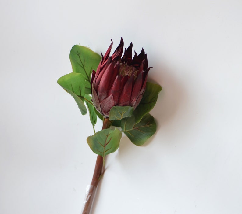 Burgundy fake Flowers