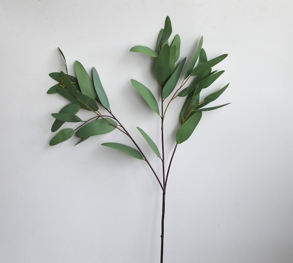 Eucalyptus Artificial Real Touch Eucalyptus Leaves Vintage Etsy Canada