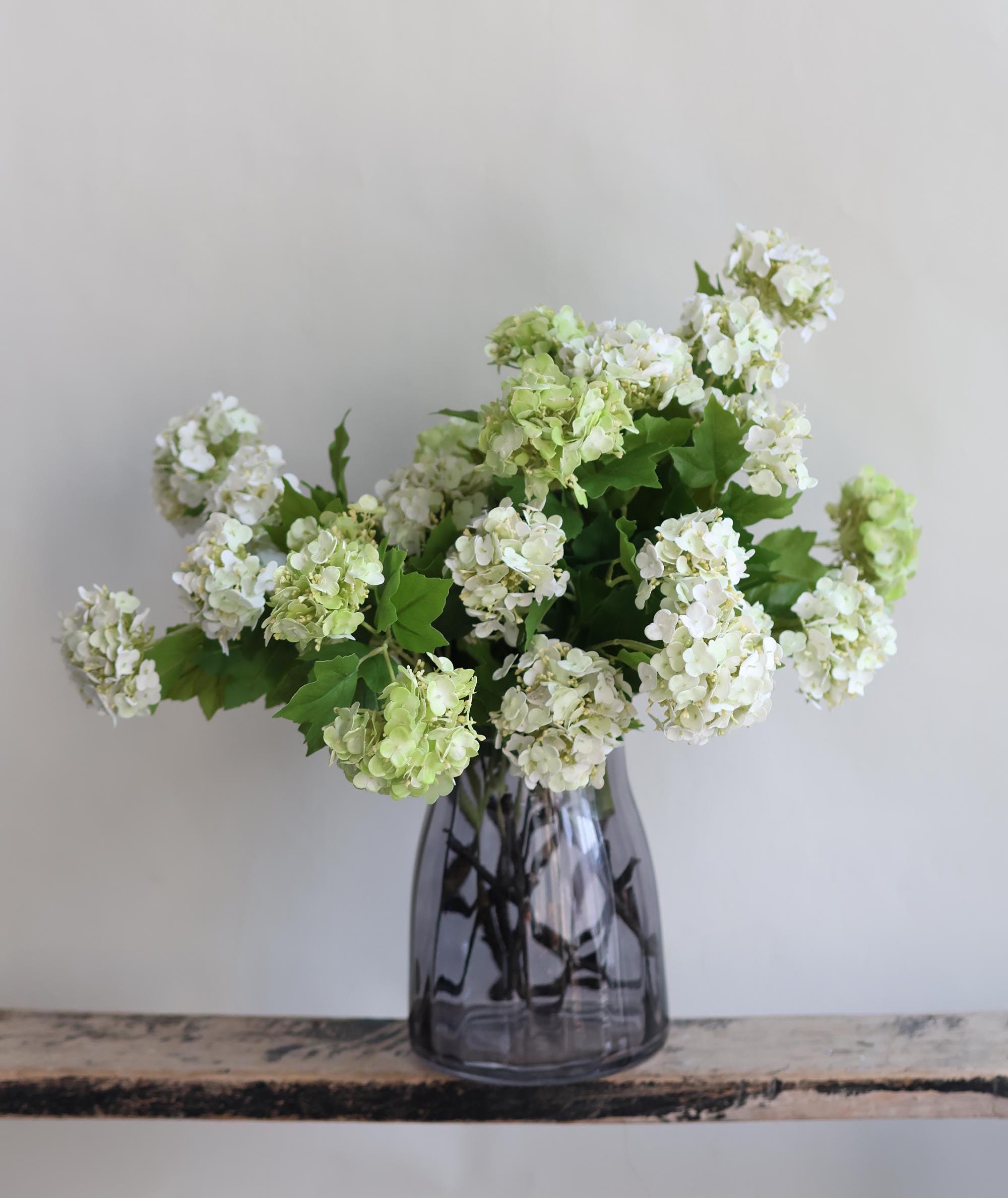Cream Green Snowball Flower
