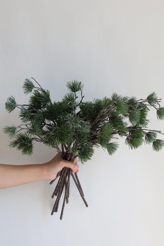 Geflschte Zedernzweige 50 cm: Winter-Kunstpflanzenstamm-Dekor,  Herbst-Dekoration, Bro/Hochzeit/Innendekoration/Weihnachtsgeschenke -  Etsy.de