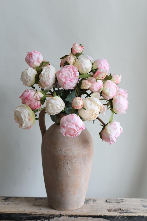 Peonia Artificiale Crema – My Garden