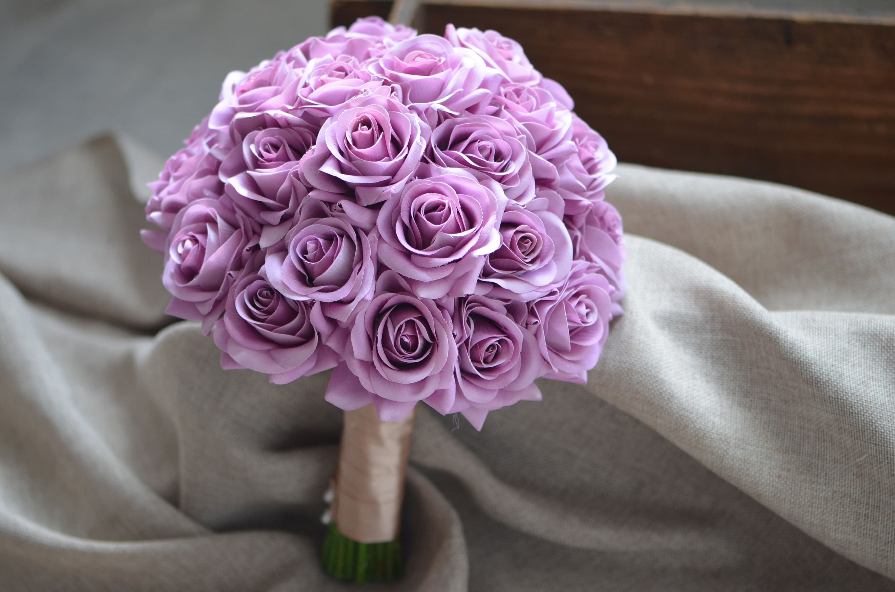 Lavender Mauve Rose Bouquet