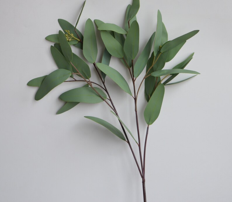 Eucalyptus Artificial Real Touch Eucalyptus Leaves Vintage Etsy Canada