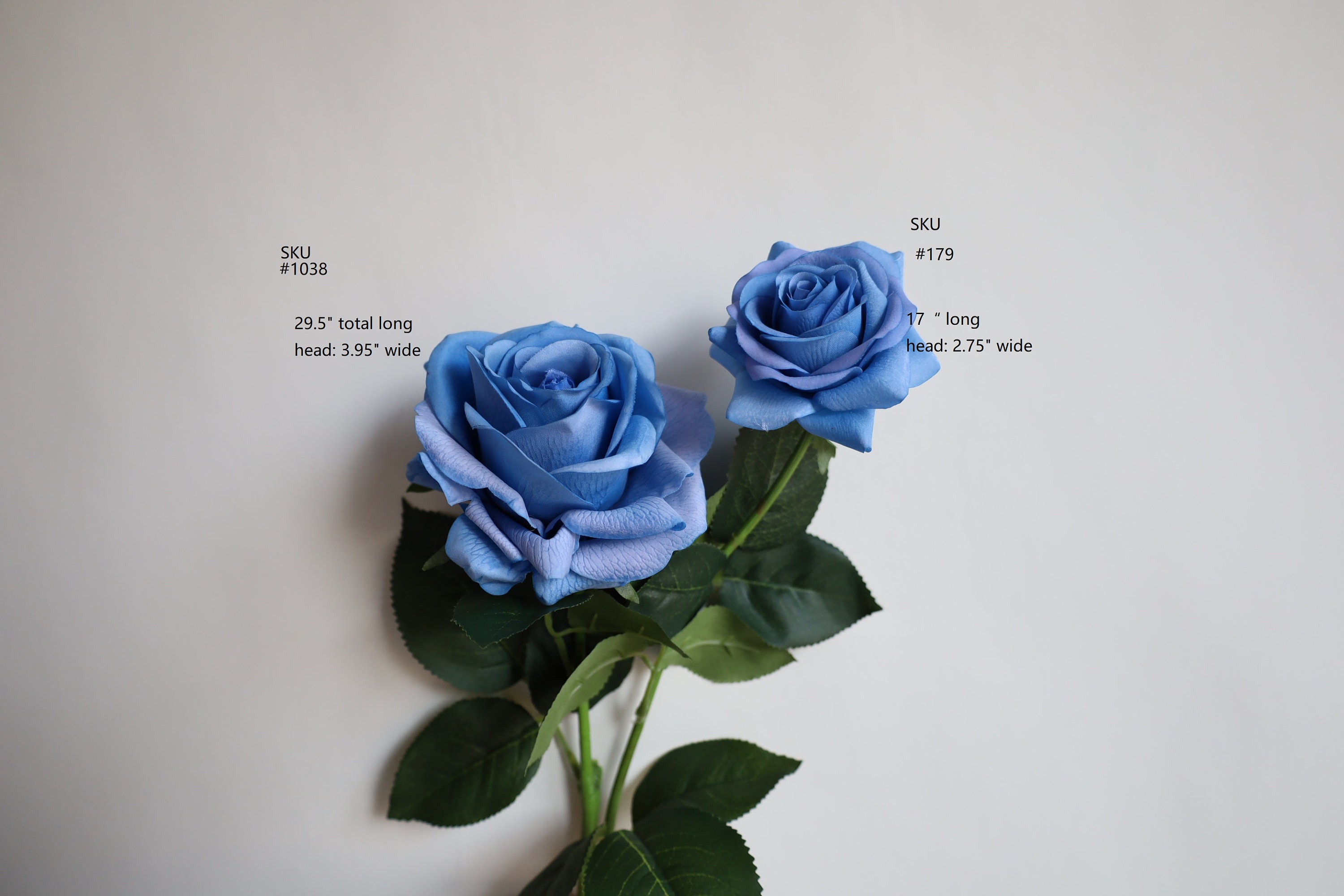 Macting 30 Rose Artificiali Realistiche - Blu Pavone, In Schiuma Lattice, Per Bouquet Fai Da Te, Matrimoni E Decorazioni