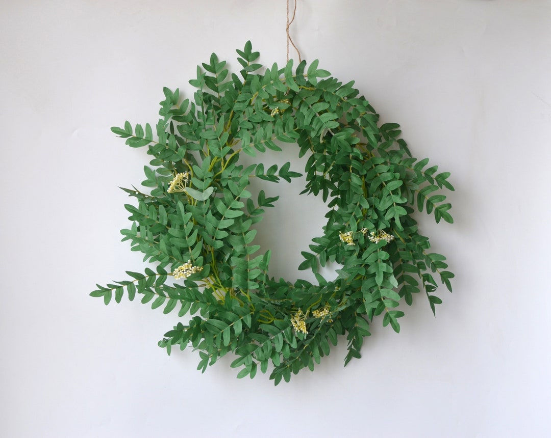 Leaves With Seeds Artificial Garland, Vines, Botanical Wedding, Rustic