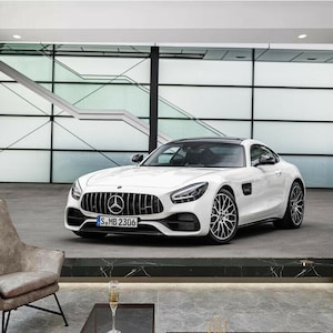 Sports Super Machines Car Speed Mercedes GT Wallpaper Mural Photo Poster Kids wall covering, wall decoration
