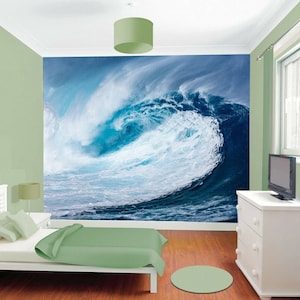 Sea Ocean Tidal Wave Sky Fototapete Wand wandbild Home Schlafzimmer Dekoration Wandbedeckung, Wanddekoration