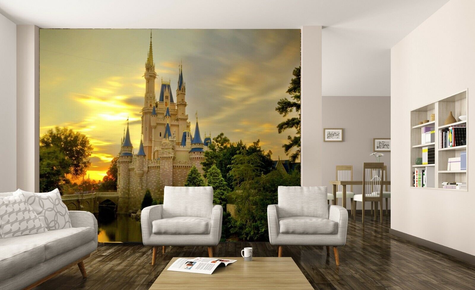 Disney Castle Wall Mural