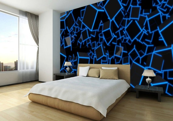Cubos 3D Colorido Fondo de pantalla Foto Mural Mural Hogar - Etsy España Cubos 3D Colorido Fondo de pantalla Foto Mural Mural Hogar - Etsy España