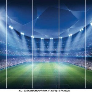 Football Stadium Pitch Sports Wall Mural Photo photo Wallpaper Kids Bedroom Decoration wall covering image 4