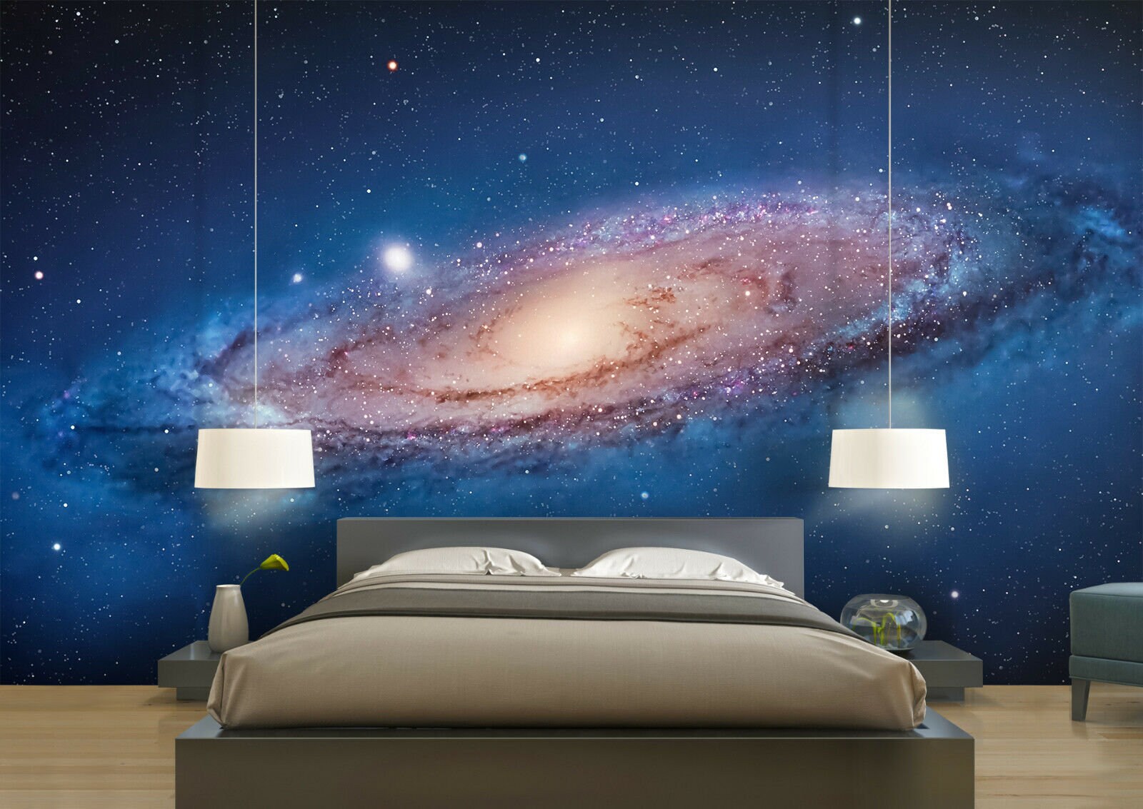 Galaxy Universum Tapete Wandbild Foto muster Wand Home Room | Etsy
