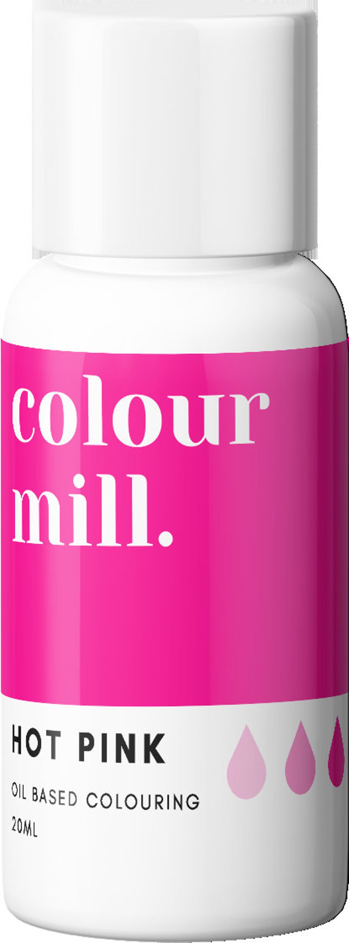20ml HOT PINK Colour Mill Oil Based Prof Concentrated Icing Etsy