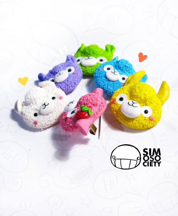Articoli simili a Alpaca Pins (SUPER SALE!) su Etsy