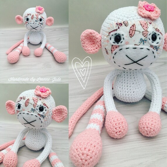 girl monkey stuffed animal