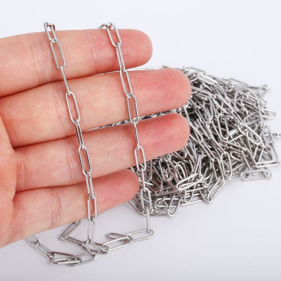 Wholesale 304 Stainless Steel Linking Rings for Jewelry Making 