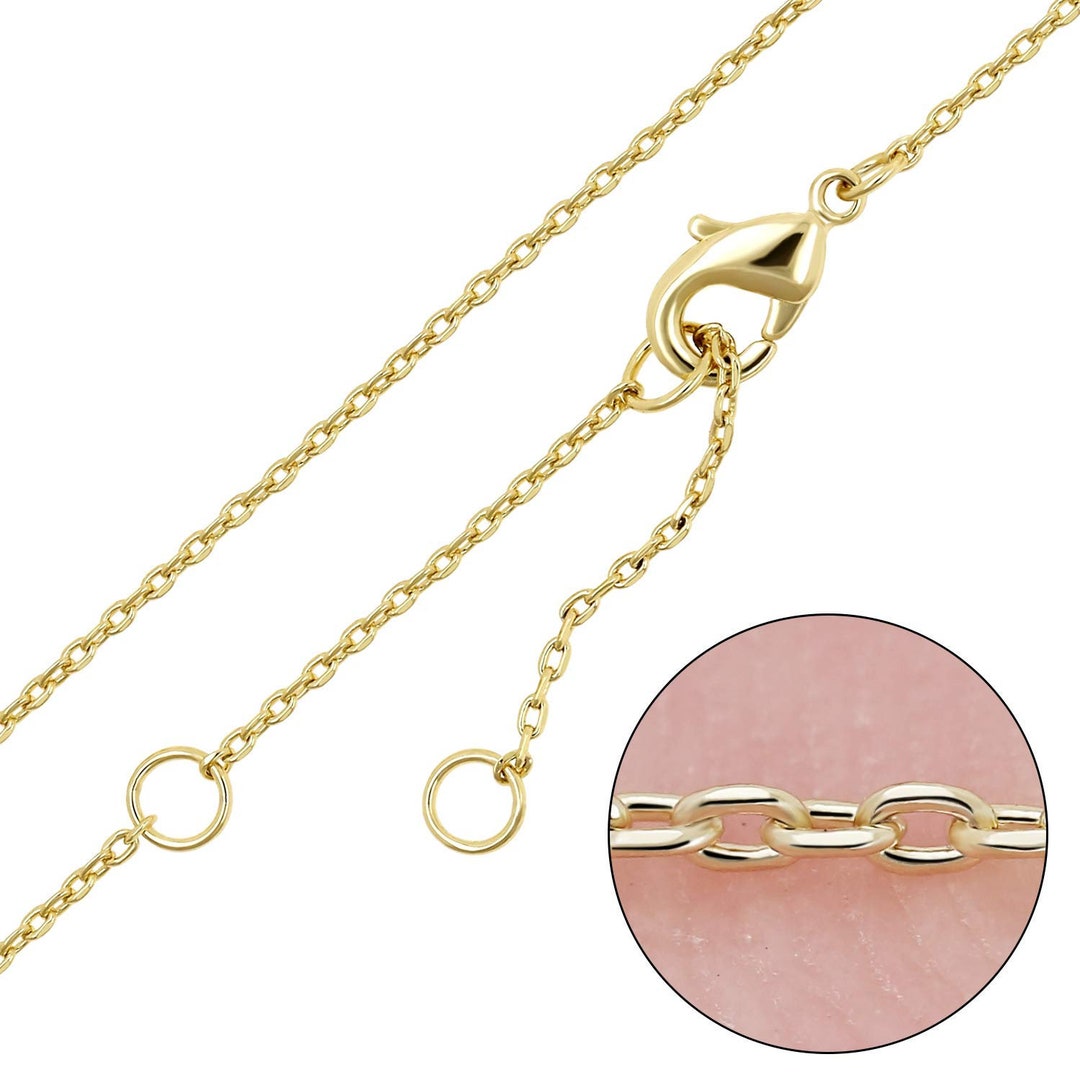 14K Gold Magnetic Necklace Clasps and Closures 925 Sterling Silver Double  Lobster Clasp Magnetic Jewelry Clasps for Necklaces