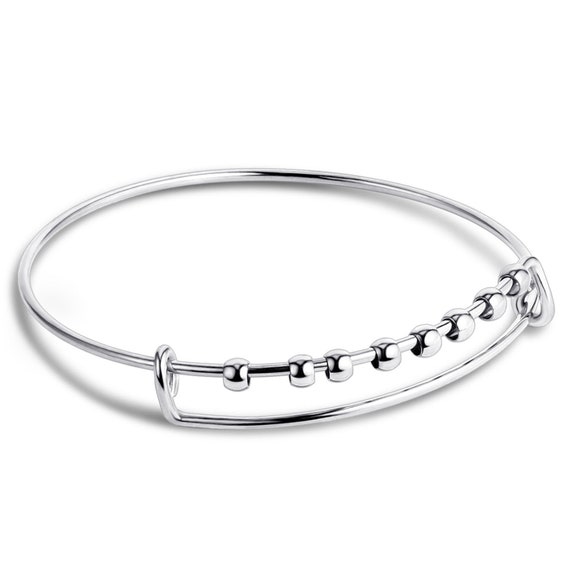 12pcs Expandable Wire Bangle Bracelet Stainless Steel Bangles Bulk Adjustable Bracelet for Jewelry Making Metal Stackable Bracelets Cuff Bracelets