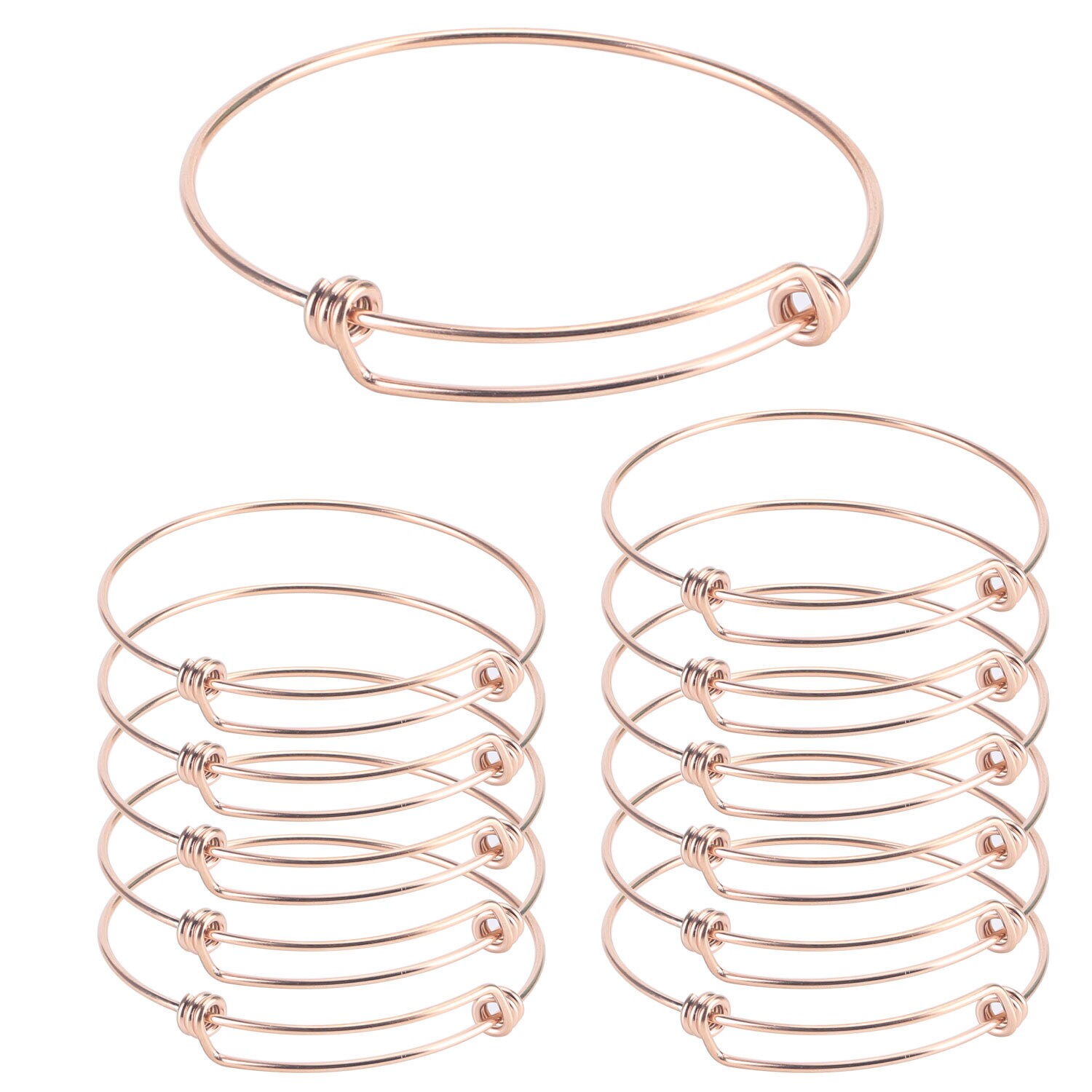 6Pcs Expandable Blank Bangle Bracelets Real 18K Gold Plated Stainless Steel Adjustable Wire Blank Bracelets Diy Gift Bracelets Crafts A1777649 86cb 4c8c A4e0 2eee8fc602f5.1235833abe21f842e9383875c7ba90d1