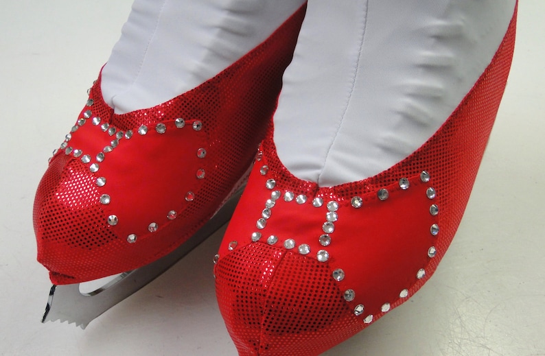 Ruby Red Slippers Skate Boot Covers / Figure Skating / Ice Etsy
