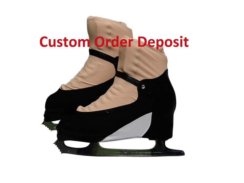 DEPOSIT for Custom Skate Boot Covers / Figure Skating / Ice Etsy