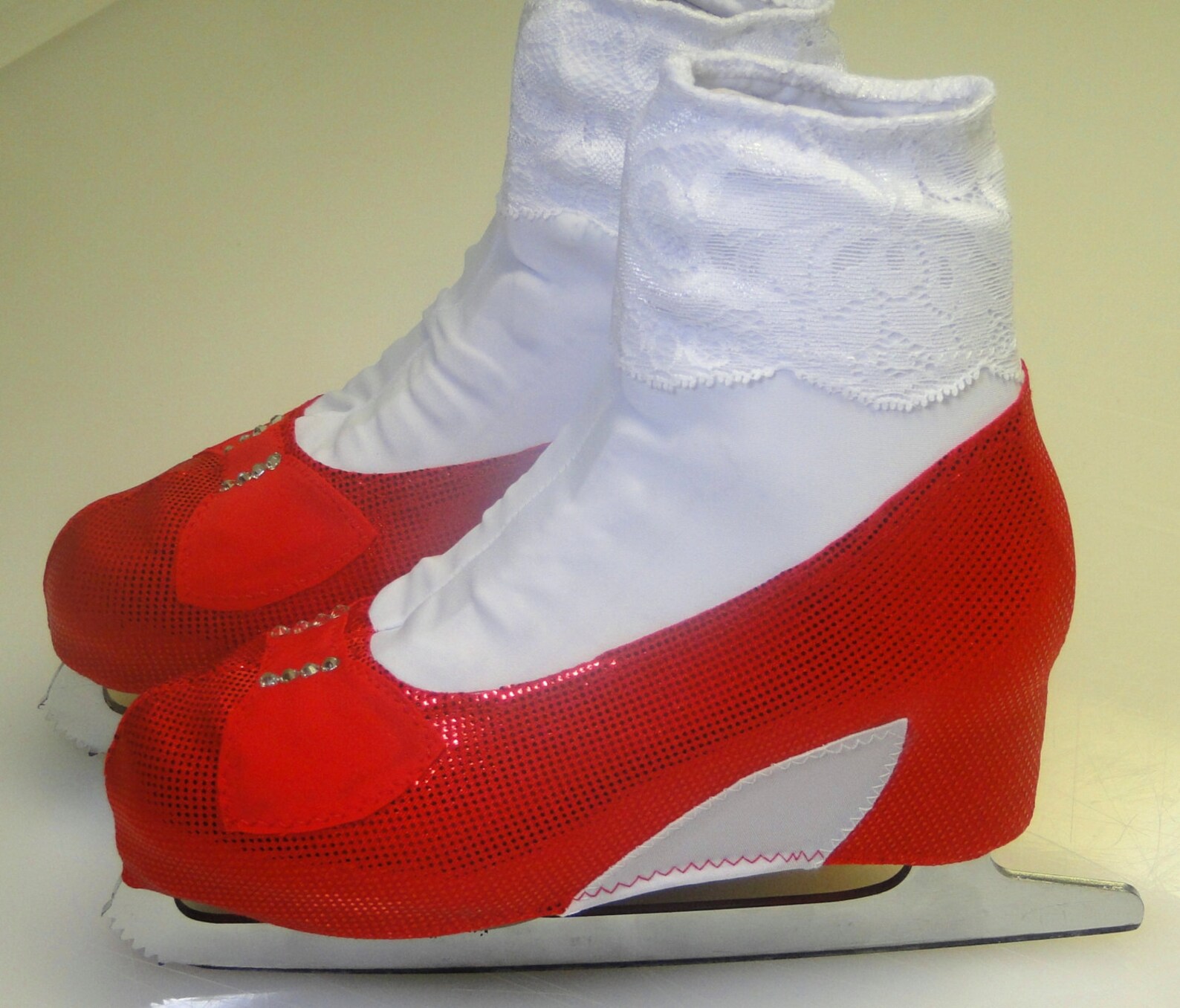 Ruby Red Slippers Skate Boot Covers / Figure Skating / Ice Etsy
